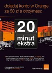 ?20 minut za doładowanie 50zł? dla użytkowników Orange