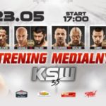 Media trening przed KSW 35 w poniedziałek 23 maja w Złotych Tarasach