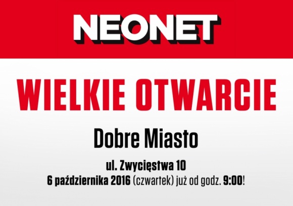 Wielkie Otwarcie NEONET w Dobrym Mieście