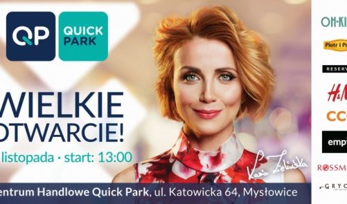 Katarzyna Zielińska ambasadorką sieci Quick Park