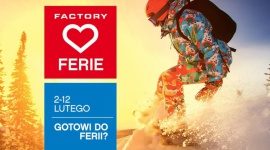 Gotowi do ferii? Factory Wrocław pomoże Zakupy, LIFESTYLE - Jak zrobić zakupy przed rodzinnym wyjazdem w góry i nie zbankrutować? Z pomocą przychodzi Factory, w którym ze względu na trwającą rozprzedaż ceny topnieją do -80%. Dodatkowo Factory od 2 do 12 lutego za każde 250 zł wydane na zakupy, swoim klientom 20 zł na zakupy