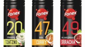 Trzy nowe produkty w ofercie Fanex Zakupy, LIFESTYLE - Fanex – polski producent sosów dla branży HoReCa, wprowadził do swojej oferty trzy zupełnie nowe wyroby. Sos Curry, Sos Paprykowy Sriracha oraz Dressing Tzatziki są już dostępne zarówno w sprzedaży hurtowej, jak i w nowym sklepie internetowym marki.