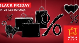 Black Friday w Wola Parku Zakupy, LIFESTYLE - Black Friday to dzień, którym rządzą promocje. W Wola Parku „czarny piątek” trwać będzie nie jeden, tylko aż trzy dni. Centrum handlowe zaprasza na zakupy pełne okazji od 24 do 26 listopada.