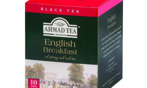 Nowa edycja opakowań herbat Ahmad Tea London