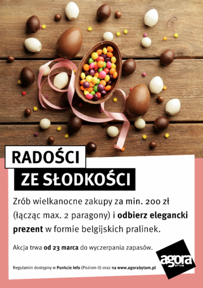 Radości ze słodkości – odbierz eleganckie praliny za zakupy