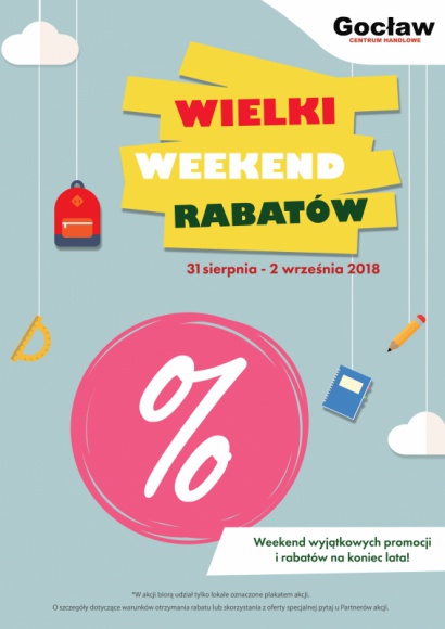 Wielki Weekend Rabatów w CH Gocław w Warszawie