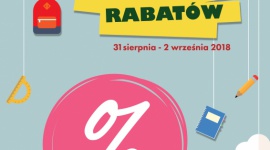 Wielki Weekend Rabatów w CH Gocław w Warszawie Zakupy, LIFESTYLE - W dniach od 31 sierpnia do 2 września możesz przygotować siebie i swoich najbliższych na jesienne chłody bez nadwyrężenia domowego budżetu. Centrum Handlowe Gocław z okazji zakończenia wakacji i rozpoczęcia roku szkolnego organizuje Wielki Weekend Rabatów!