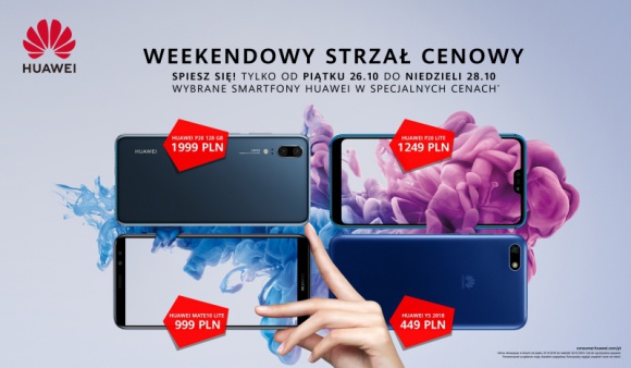 Promocja Huawei – Weekendowy Strzał Cenowy!