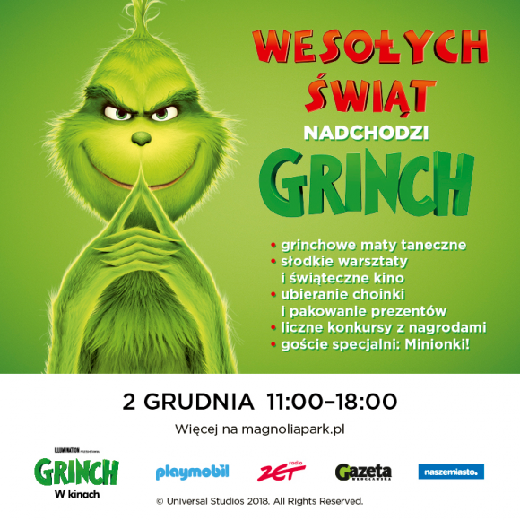 Nadchodzi Grinch! Przedświąteczne spotkanie we Wrocławiu