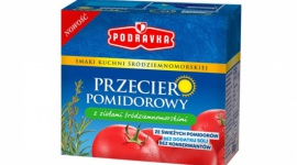 Prawdziwie chorwacki – przecier pomidorowy z ziołami śródziemnomorskimi Podravka Zakupy, LIFESTYLE - Aromatyczne zioła oraz pełne smaku pomidory to kwintesencja śródziemnomorskiej kuchni. Niezmiennie czerpiąc inspiracje z tego regionu, Podravka prezentuje nowy przecier pomidorowy z ziołami śródziemnomorskimi – bez dodatku soli i konserwantów.