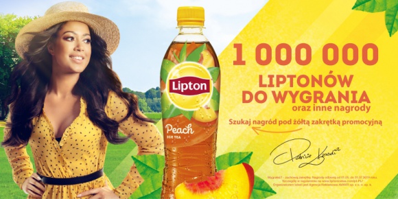 Patrycja Kazadi promuje Lipton Ice Tea – do wygrania aż milion butelek