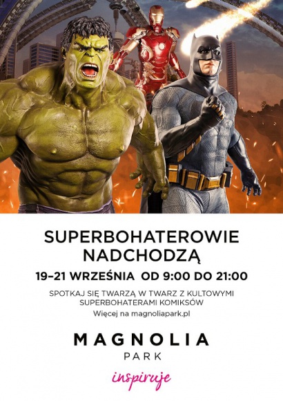 Spotkaj supebohaterów ze świata komiksów i filmów!