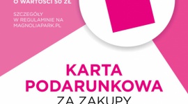 Magnolia Park rozda pół tysiąca kart podarunkowych Zakupy, LIFESTYLE - Zbliża się pierwsza po przerwie akcja zakupowa w Magnolia Park. Do zdobycia jest 500 kart podarunkowych o wartości 50 zł. Tym samym największa galeria we Wrocławiu powoli wraca do tradycyjnej formuły wydarzeń, ale z zachowaniem zasad bezpieczeństwa.