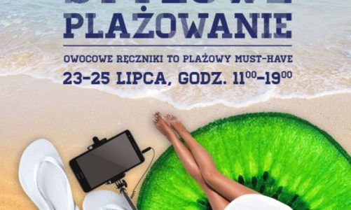 Wakacyjna promocja w CH Osowa – do rozdania nietuzinkowe ręczniki plażowe