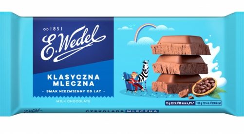 Nowy design opakowań E.Wedel!