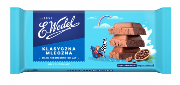 Nowy design opakowań E.Wedel!